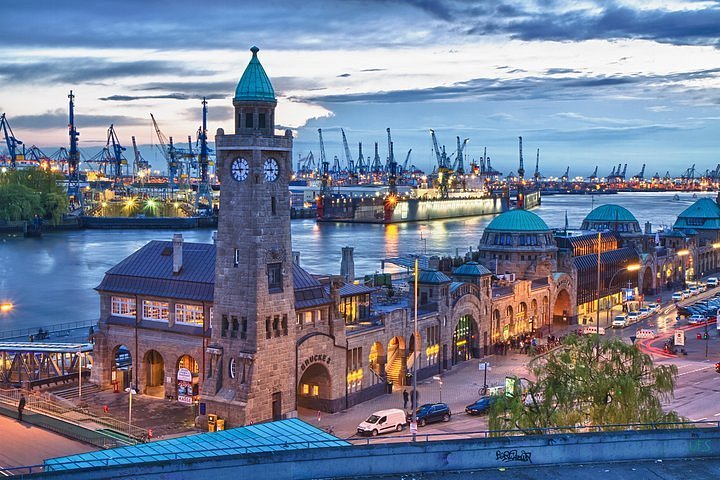 Hamburg harbor