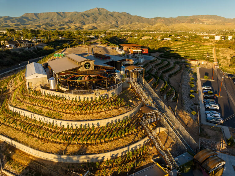 Tasting room at a Cottonwood winery