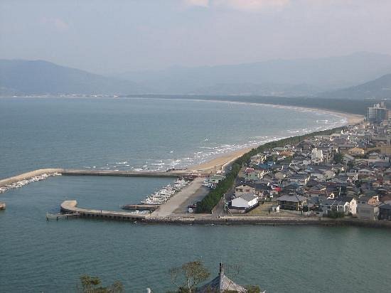 Mt. Kagami overlooking Karatsu Bay