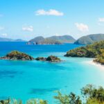 Pristine coral islands and a clear lagoon