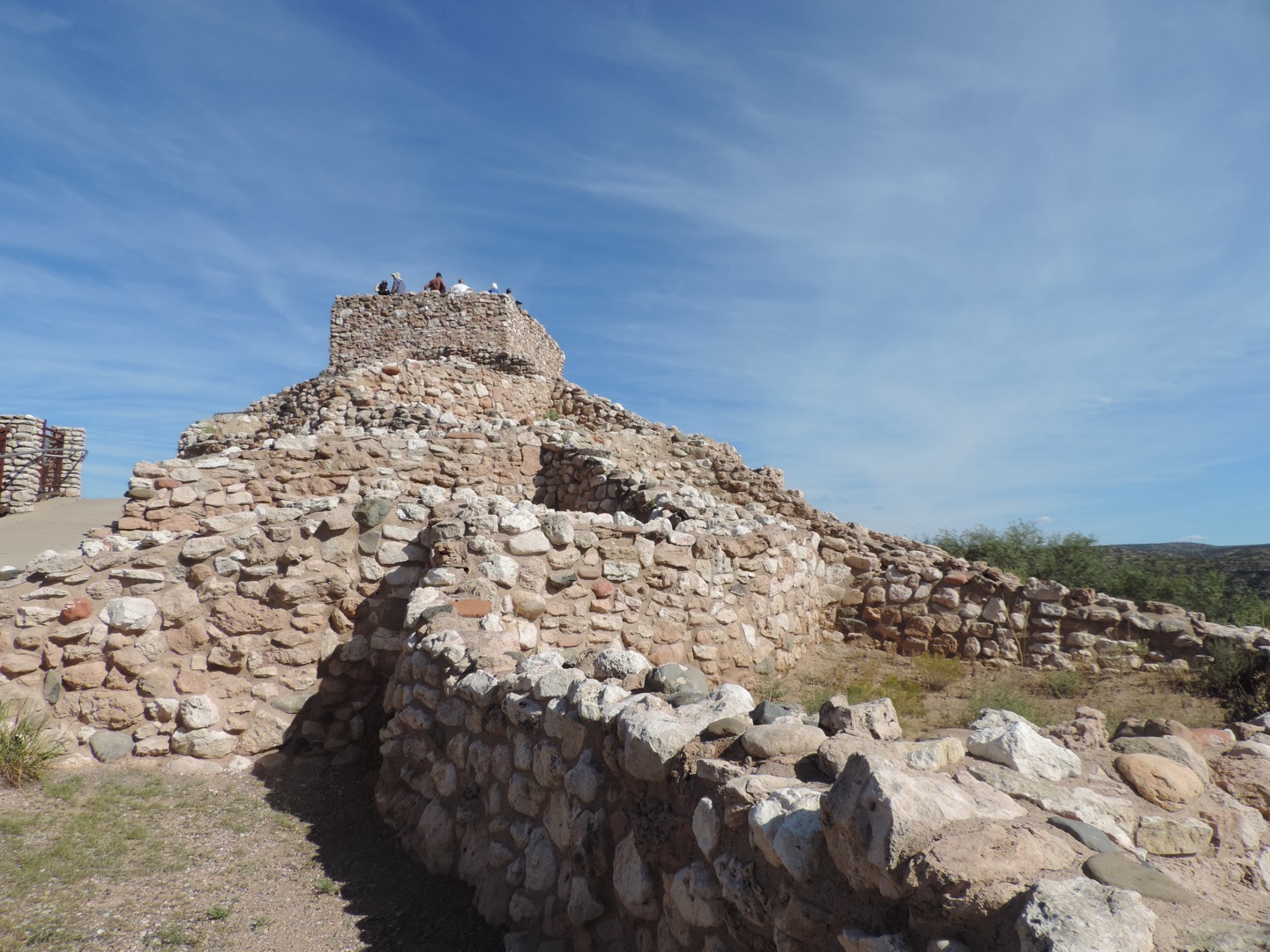 Sunset over Tuzigoot National Monument