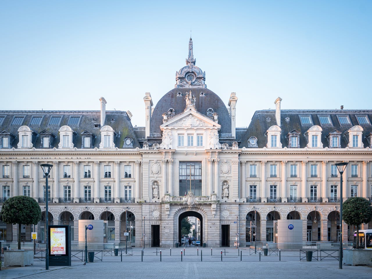 Entrée parc du