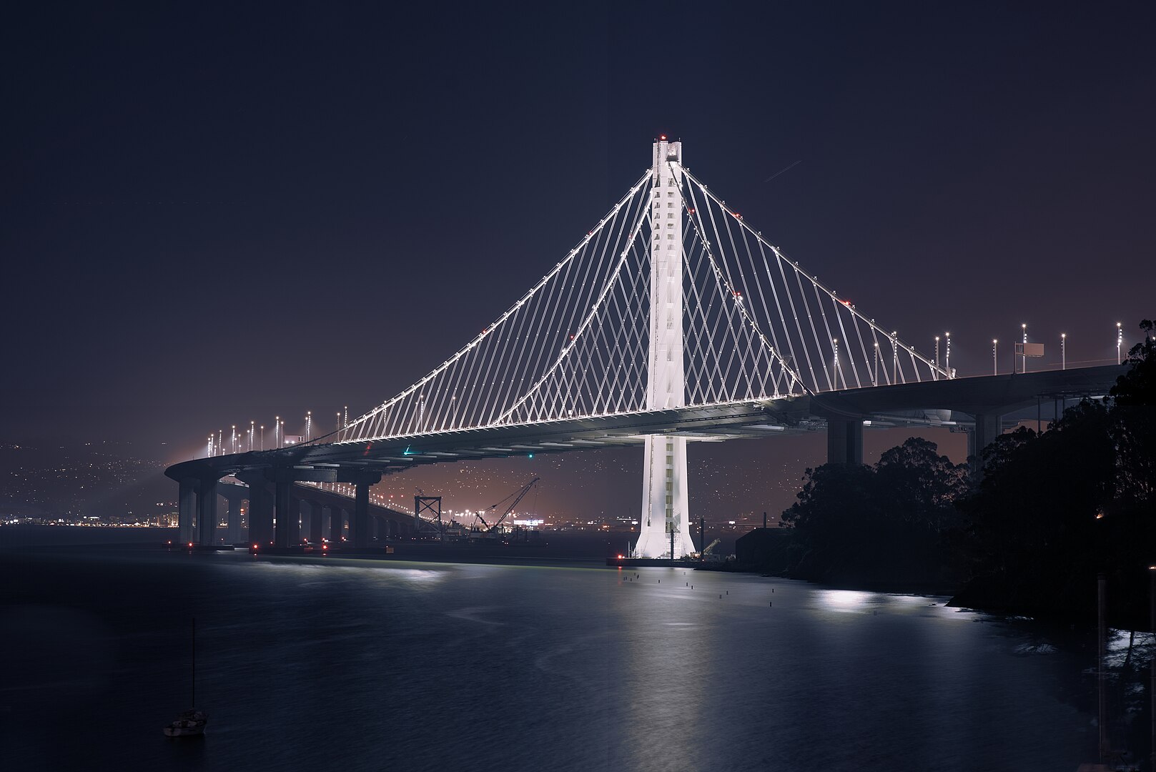 Eastern_Span_of_the_San_Francisco-Oakland_Bay_Bridge_at_night Eastern_Span_of_the_San_Francisco-Oakland_Bay_Bridge_at_night