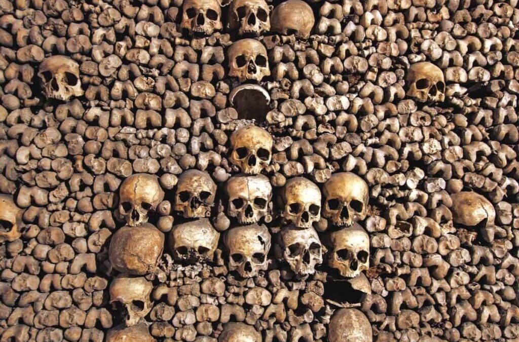 Haunted travels: Paris Catacombs